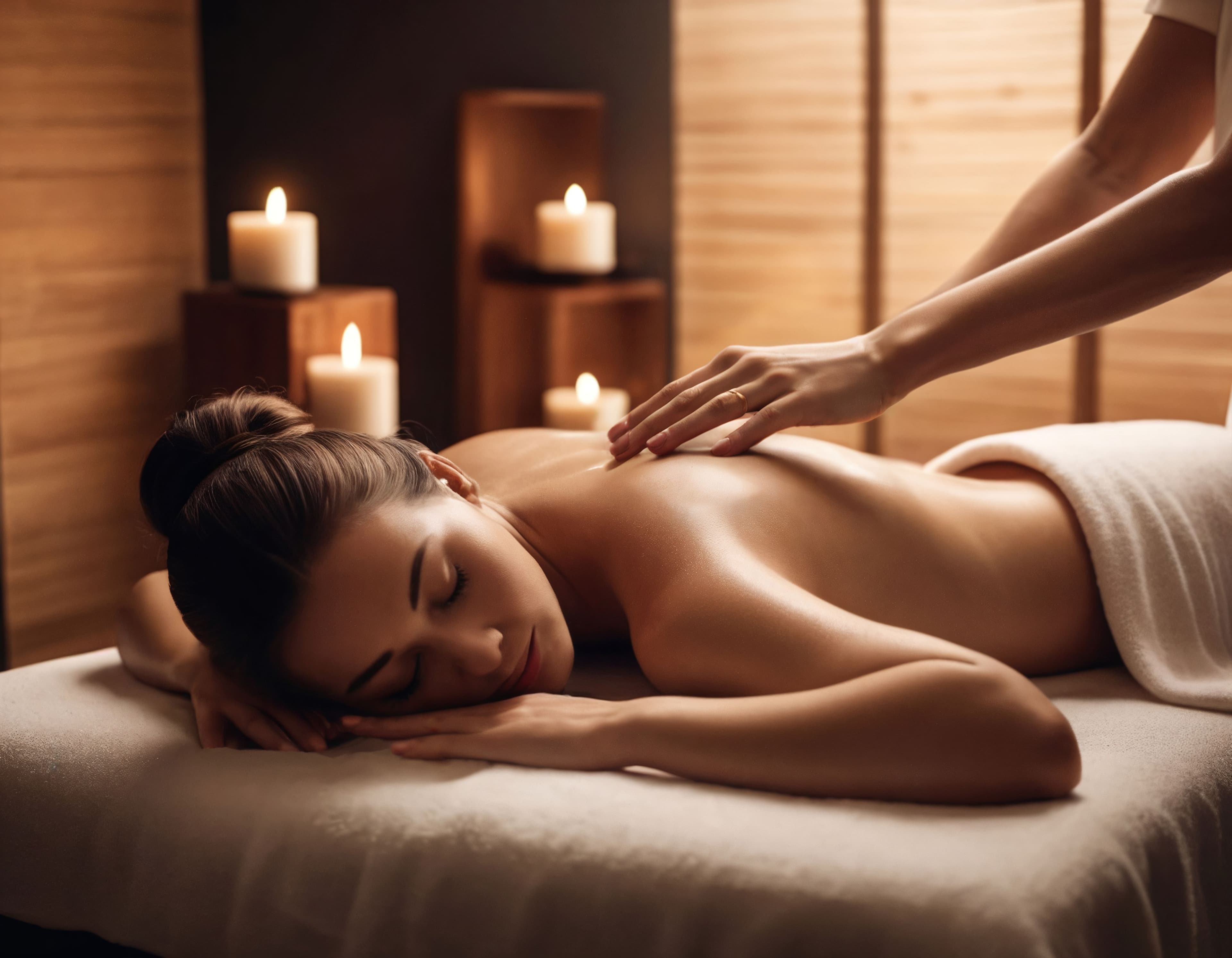Relaxing spa treatment